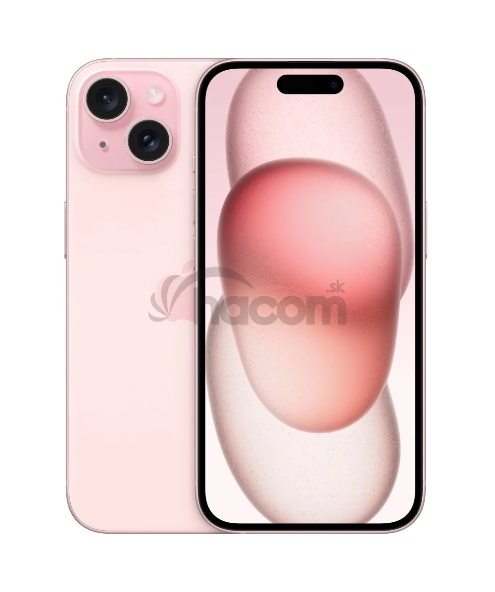 Apple iPhone 15/128GB/Ružová