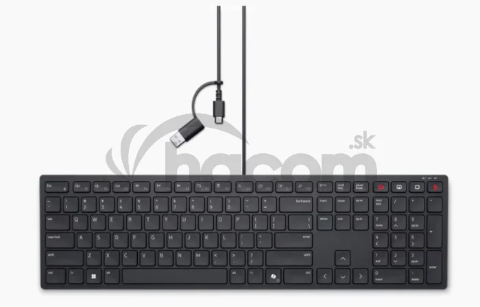 Dell drátová klávesnice KB525C CZ/SK USB/USB-C