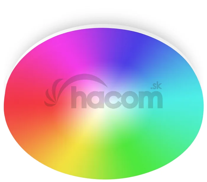 iGET HOME LS1 - Wi-Fi LED svetlo 15W RGB, CCT, 22cm, stmievateľné, samostatné, IP54