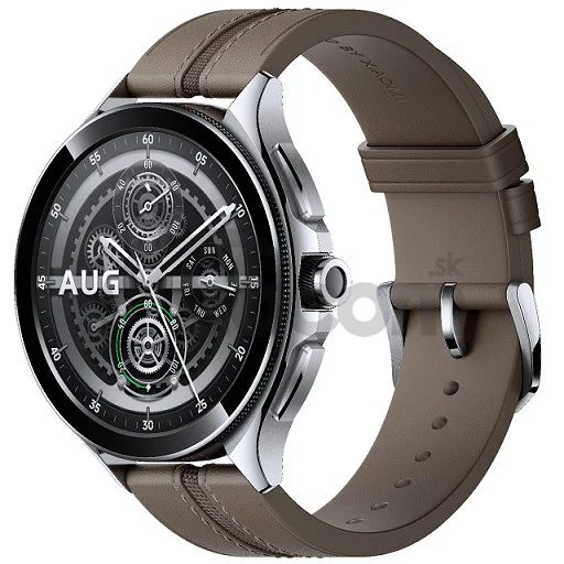 Xiaomi Watch 2 Pro 4G LTE/46mm/Silver/Elegant Band/Brown