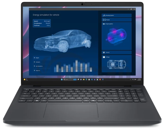 Dell Pro Max/MC16255/AI7PRO-450/16"/WUXGA/32GB/1TB/RTX 1000/W11P/Black/3R NBD