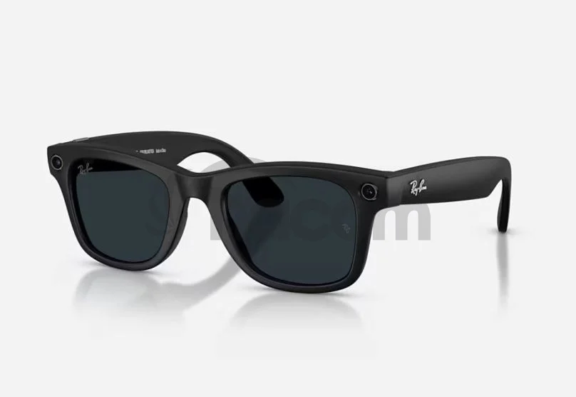 Meta Ray-Ban Gen2 Wayfarer, Matte Black, Clear/Grey Transitions