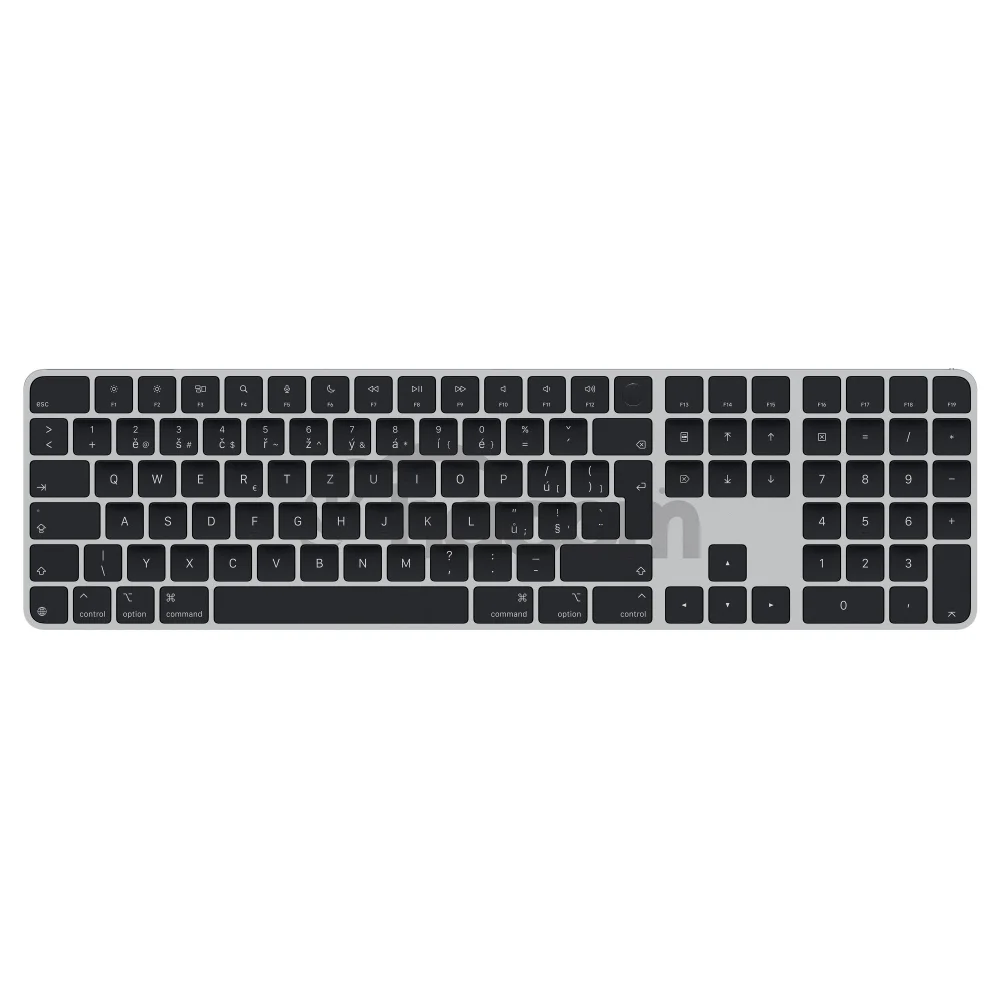Apple Magic Keyboard Numeric Touch ID/Bezdrôtová Bluetooth/ CZ layout/Čierna