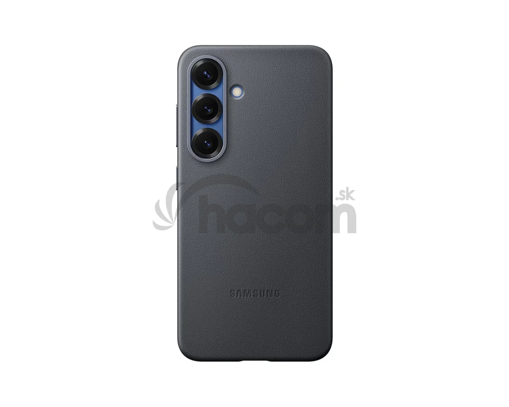 Samsung Ochranný kryt z vegánskej kože pre Galaxy S25 Black