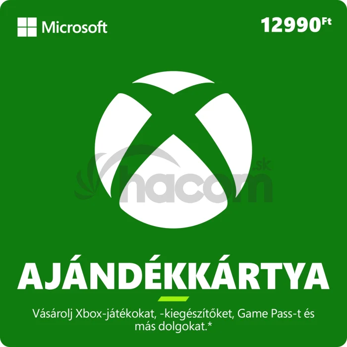 ESD XBOX - Darčeková karta Xbox 12990 HUF