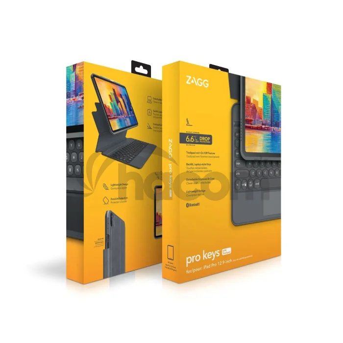 Pre Keys+trackpad iPad 12.9 (21/22)/Air 13" čierny EN