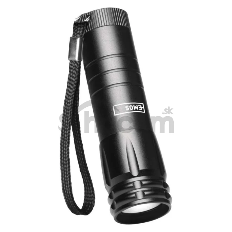 COB LED ručné kovové svietidlo P4704, 120 lm, 3× AAA
