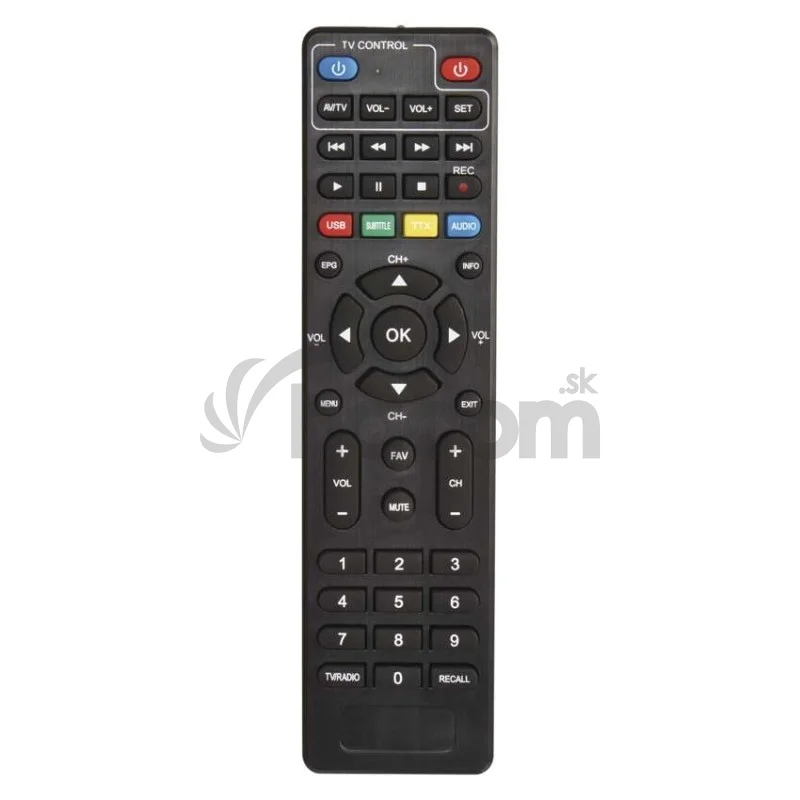 Ďiaľkový ovládač pre set-top box EMOS EM190/EM190S/EM190L
