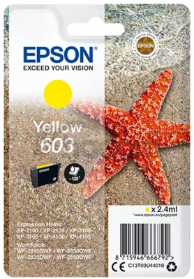 Epson singlepack, Yellow 603