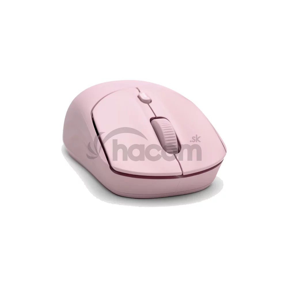 HP 400 Quiet/Kancelárska/Optická/Pre pravákov/1 200 DPI/USB+BT/Ružová