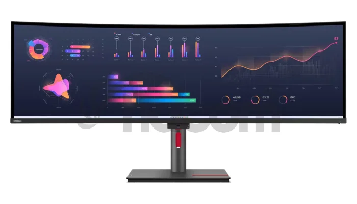 Lenovo ThinkVision/P49w-30/49"/IPS/5120x1440/60Hz/6ms/Black/3R
