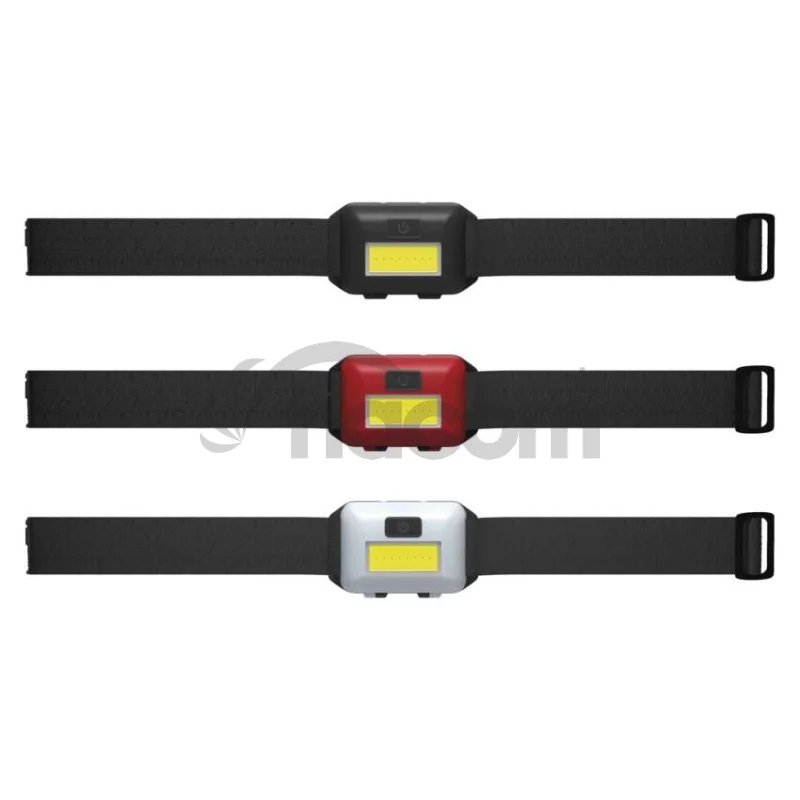 COB LED čelovka P3538, 110 lm, 3× AAA, 12 ks, display box