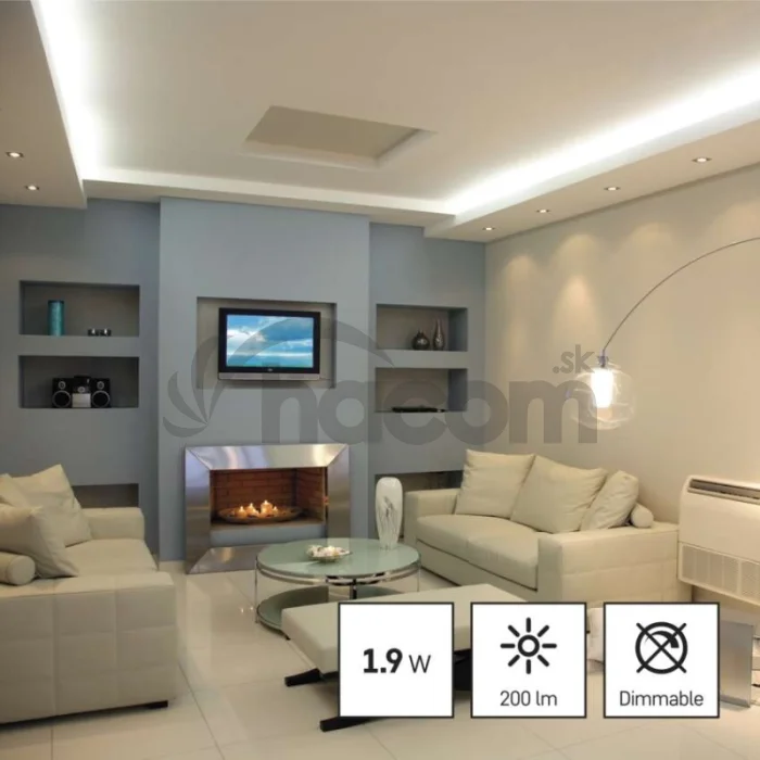 LED žiarovka Classic JC / G4 / 1,9 W (21 W) / 200 lm / teplá biela