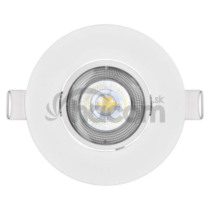 LED bodové svietidlo SIMMI biele, kruh 5W neutrálna b.