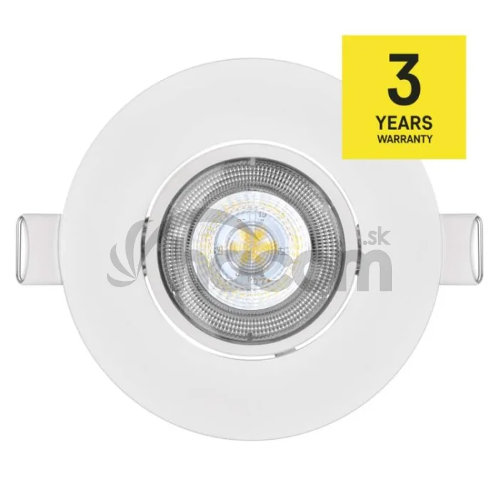 LED bodové svietidlo SIMMI biele, kruh 5W neutrálna b.