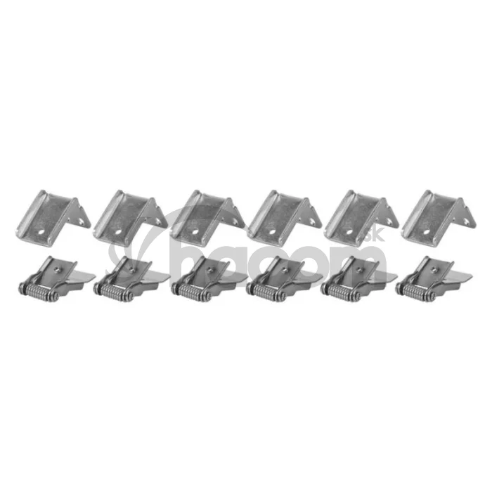 6 pružín pre LED panel 120×30cm
