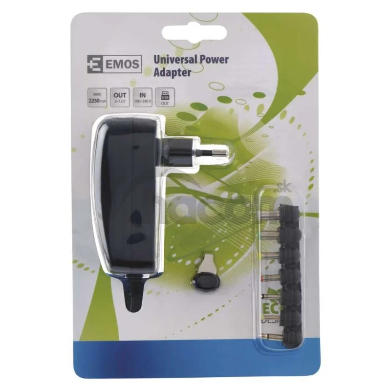 Univerzálny pulzný USB napájací zdroj 2250 mA s hrebienkom