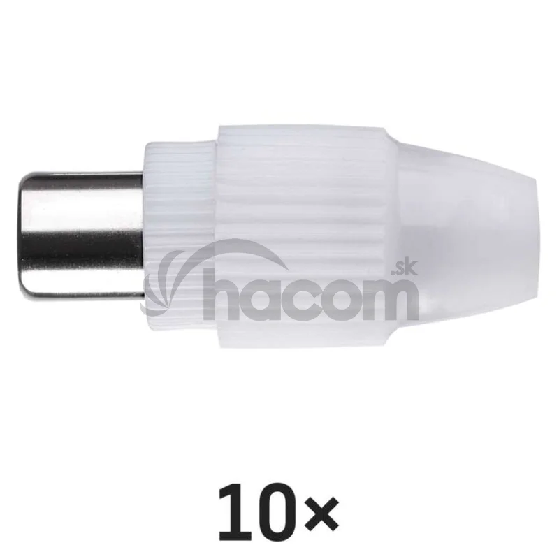 Konektor IEC vidlice skrutkovací rovný