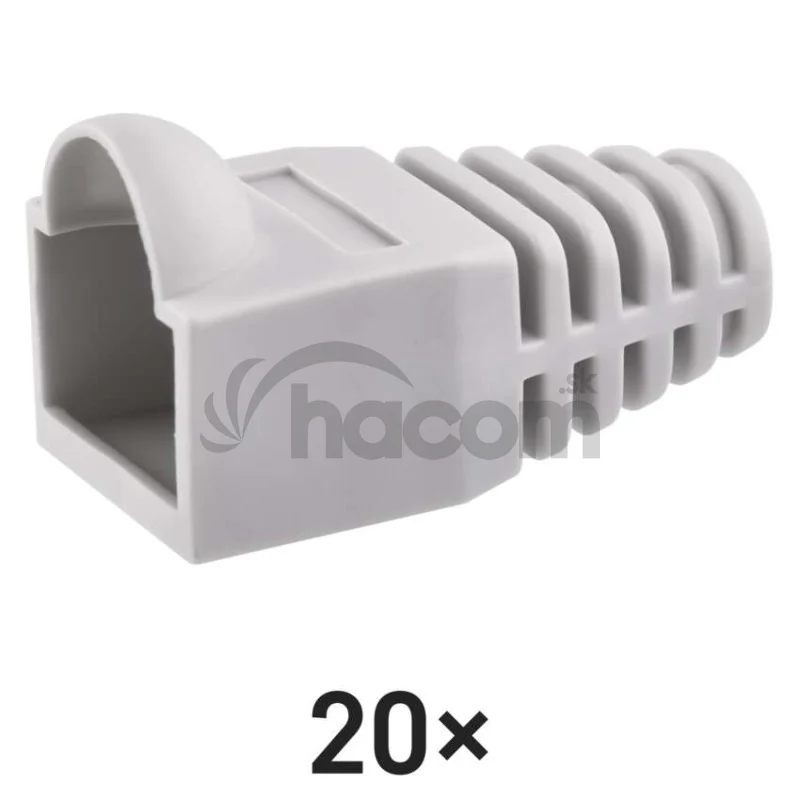 Ochrana konektoru RJ45 sivá