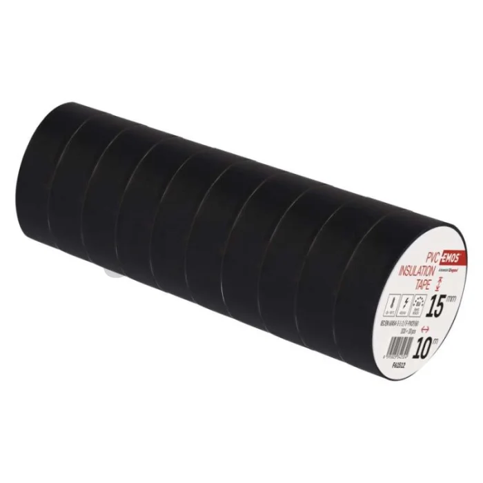 Izolačná páska PVC 15mm / 10m čierna