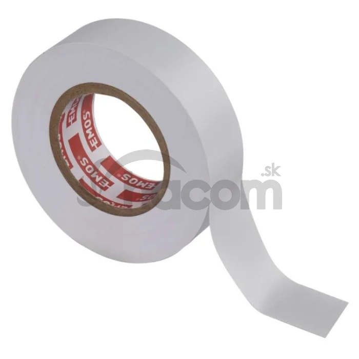 Izolačná páska PVC 19mm / 20m biela