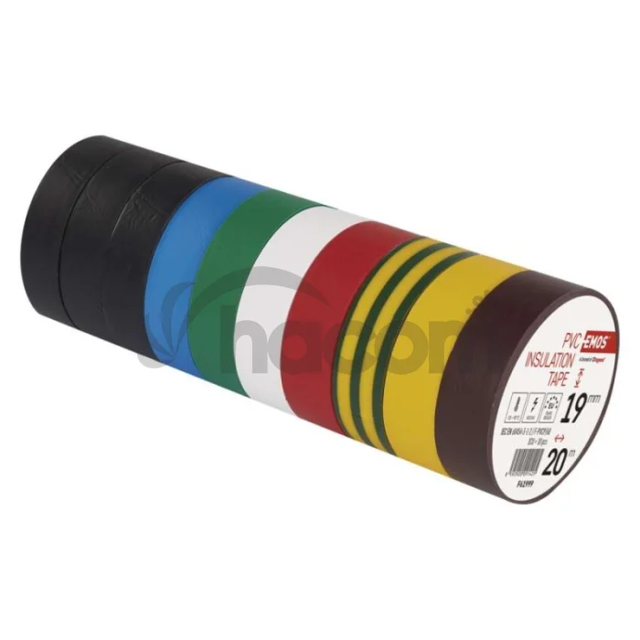 Izolačná páska PVC 19mm / 20m farebný mix