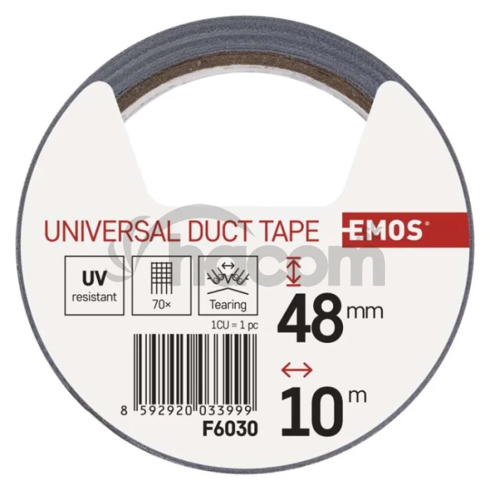 Univerzálna páska 48mm / 10m DUCT TAPE, 10ks, display box