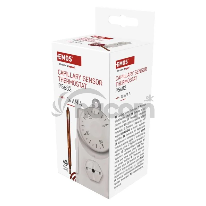 Príložný manuálny kapilárový termostat P5682