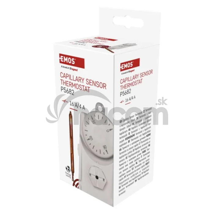 Príložný manuálny kapilárový termostat P5682