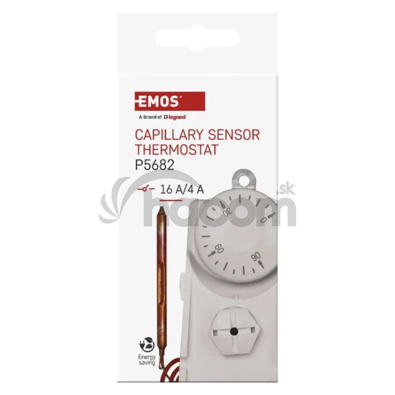 Príložný manuálny kapilárový termostat P5682