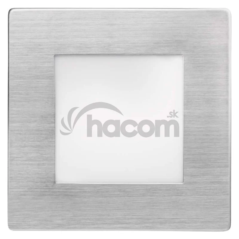 LED orientačné vstavané svietidlo AMAL 80×80 2W neutr. b.,IP65