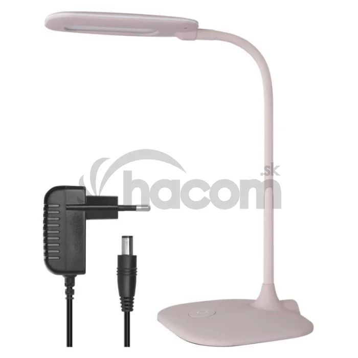 LED stolná lampa STELLA, ružová