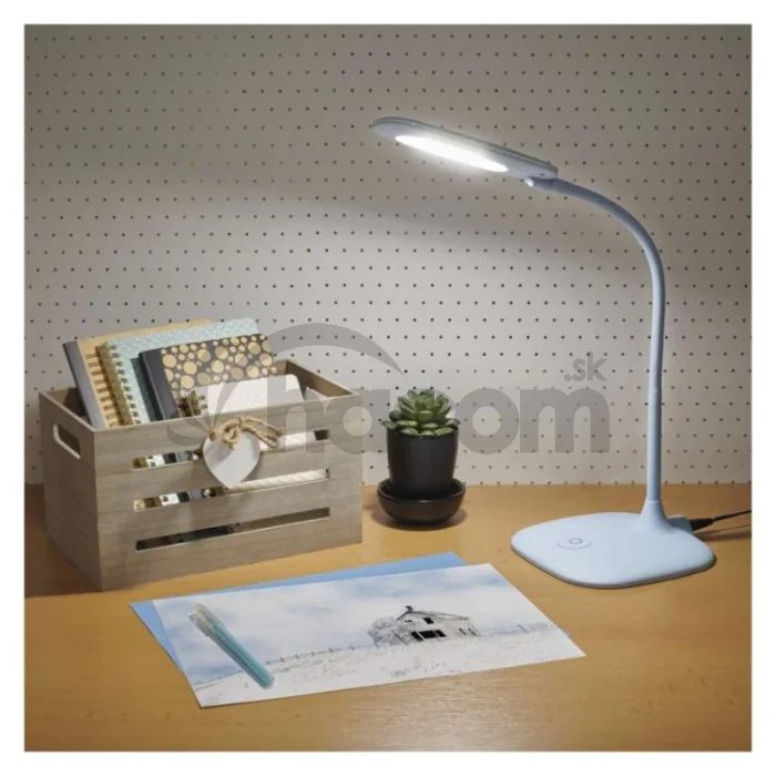 LED stolná lampa STELLA, modrá