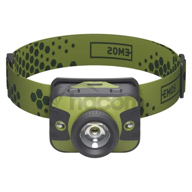 CREE LED čelovka P3539, 330 lm, 200 m, 3× AAA