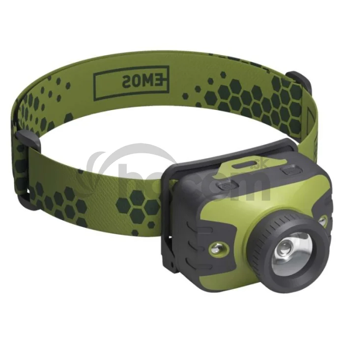 CREE LED čelovka P3539, 330 lm, 200 m, 3× AAA
