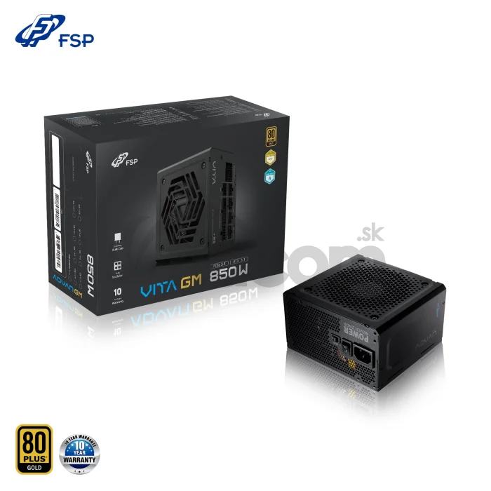 FSP ADVAN GM/850W/ATX 3.1/80PLUS Gold/Modular/Retail