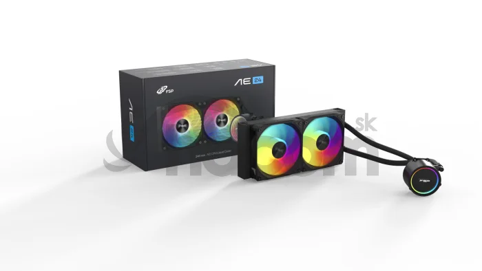FSP Vodné chladenie AE24-B, Black