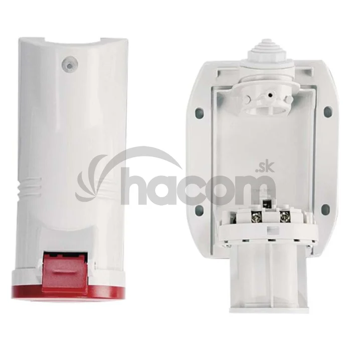 Zásuvka 5P 32A/400, IP44, nástenná