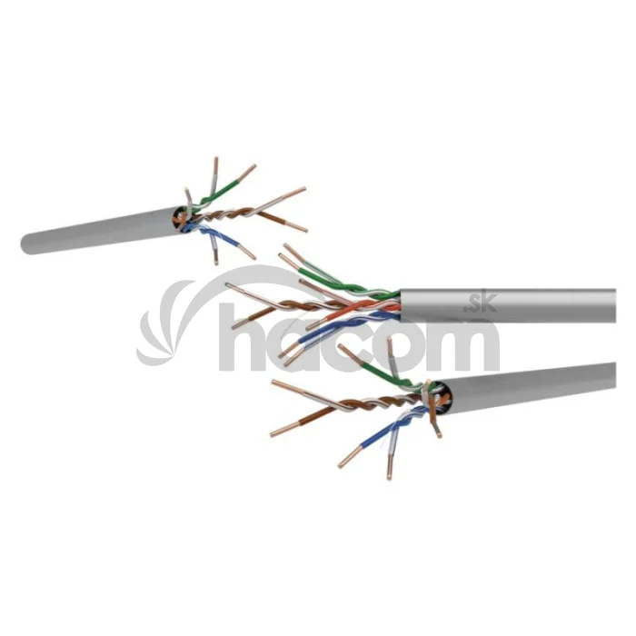 Datový kábel UTP CAT 5E PVC Basic, 100m
