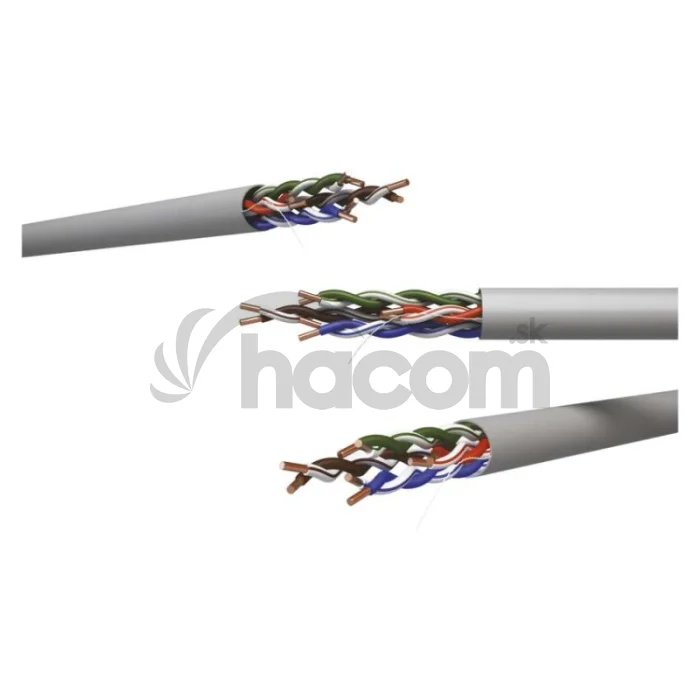 Datový kábel UTP CAT 5E PVC Basic, 100m
