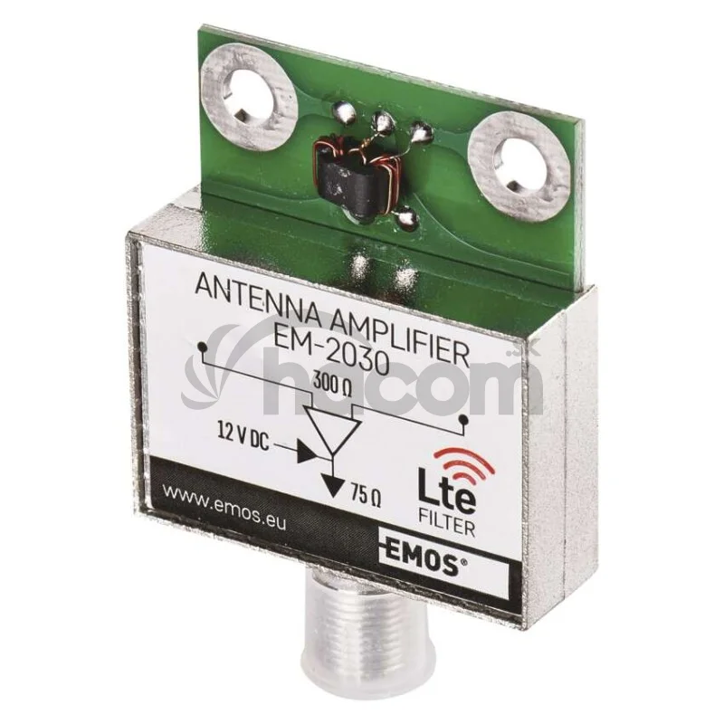 Anténny predzosilovač 30dB VHF/UHF