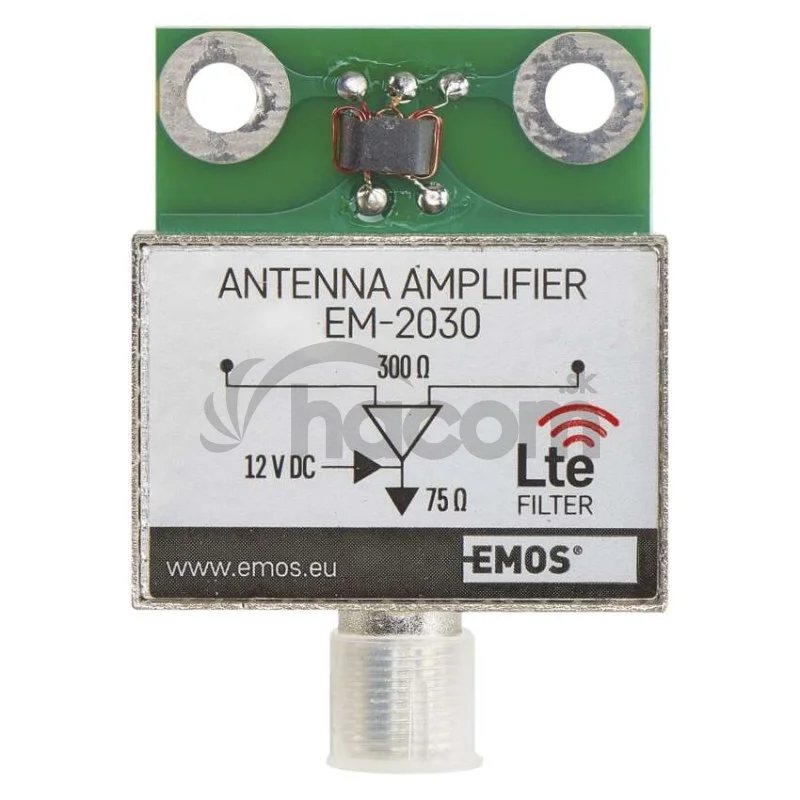 Anténny predzosilovač 30dB VHF/UHF