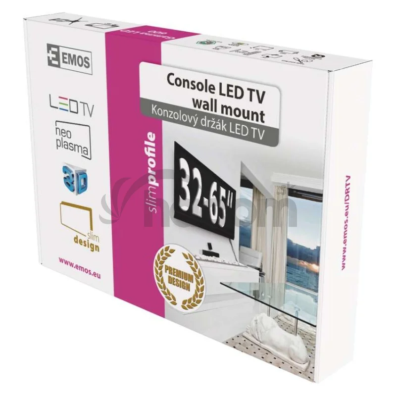 Konzolový držiak LED TV 32–80" (81–203 cm)