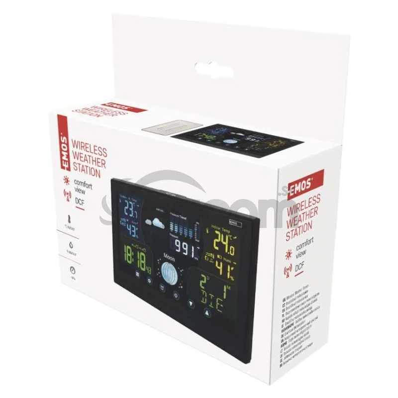 Domáca bezdrôtová meteostanica E6018