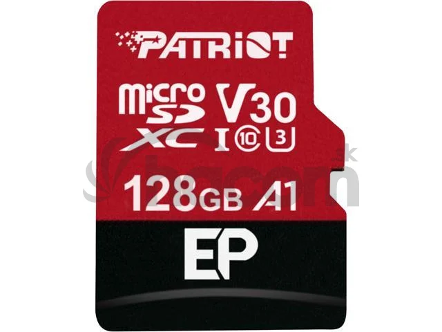 Patriot V30 A1/micro SDXC/128GB/UHS-I U3 / Class 10/+ Adaptér
