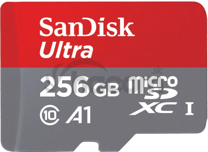 SanDisk Ultra/micro SDHC/256GB/UHS-I U1 / Class 10/+ Adaptér