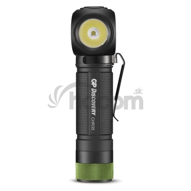 LED nabíjacia čelovka GP Discovery CHR35, 600 lm