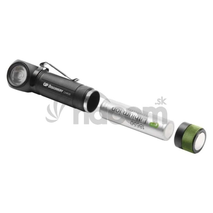 LED nabíjacia čelovka GP Discovery CHR35, 600 lm