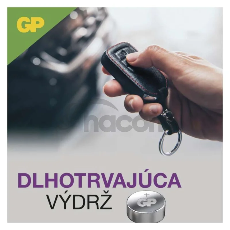 Alkalická gombíková batéria GP Ultra Plus LR44 (A76F), 1 ks