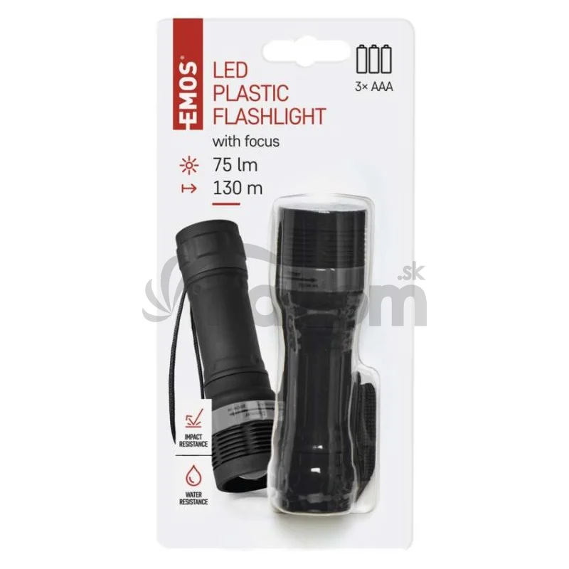 LED ručné svietidlo P4702, 75 lm, 3× AAA, fokus